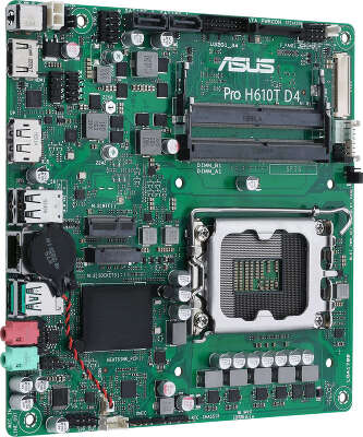 Материнская плата mini-ITX LGA1700 ASUS PRO H610T D4-CSM