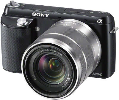 Цифровая фотокамера Sony NEX-F3K Black Kit (E18-55 мм f/3.5-5.6)