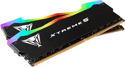 Набор памяти DDR5 DIMM 2x16Gb DDR8000 Patriot Memory Viper Xtreme 5 RGB (PVXR532G80C38K)