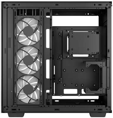 Корпус DEEPCOOL MidTower CH780 черный (ATX, без БП, 4xUSB3.0+USB3.2, 3x140mm ARGB) (R-CH780-BKADE41-G-1)