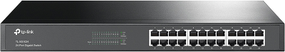 Коммутатор/ 24-port Gigabit Switch, 24 10/100/1000M RJ45 ports, 1U 19-inch rack-mountable steel case