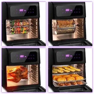 Аэрогриль Kitfort КТ-2236 15л 1800Вт черный