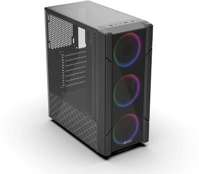 Корпус HIPER XG301 POLARIS 2, черный, ATX, Без БП (XG301 POLARIS 2)
