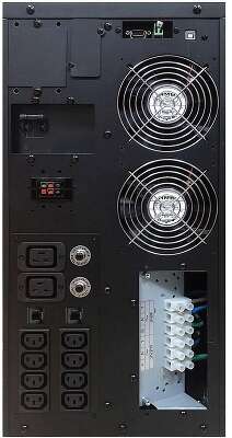PowerCom Macan MAC-6000 ИБП {On-Line, 6000VA / 6000W, Tower, IEC, LCD, Serial+USB, SNMPslot, подкл. доп. батарей} (1439699)