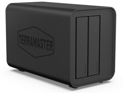 Система хранения данных TerraMaster F2-424 tower NAS QC 3,4Ghz/8Gb(32)/TRAID,JBOD,RAID0,1/up to 2 HDD SATA(3,5 or 2,5)/2xM.2 2280 NVMe/2xUSB3.2/HDMI/2x2,5GbE RJ-45/iSCSI/1xPS/1YW