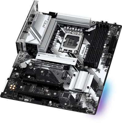 Материнская плата Asrock B760 PRO RS/D4 Soc-1700 Intel B760 4xDDR4 ATX AC`97 8ch(7.1) 2.5Gg RAID+HDMI+DP