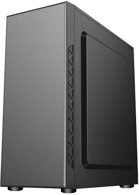 Корпус Accord JP-VI черный без БП ATX 3x120mm 2xUSB2.0 1xUSB3.0 audio bott PSU