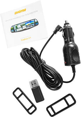 Видеорегистратор Digma FreeDrive 117 черный 1Mpix 1080x1920 1080p 150гр. GP2247