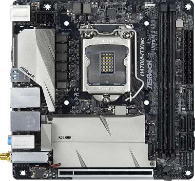 Материнская плата mini-ITX LGA1200 ASRock H470M-ITX/AC