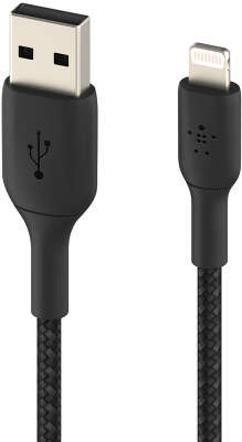 Кабель Belkin BOOST CHARGE™ Lightning to USB, 3 м, Black [CAA002bt3MBK]