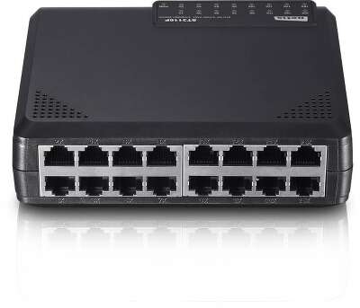 Netis ST3116P Коммутатор неуправляемый, 16 портов, 16х100 Мбит/сек, настольный, пластиковый корпус