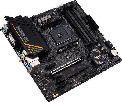 Материнская плата mATX LGAAM4 ASUS TUF GAMING B550M-E WIFI