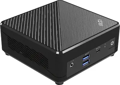 Неттоп MSI Cubi N ADL-037XRU N100 (0.8) 8Gb SSD256Gb UHDG без ОС 2xGbitEth WiFi BT 65W черный (9S6-B0A911-200)