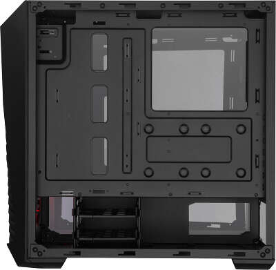 Корпус Cooler Master MasterBox K501L черный без БП ATX 5x120mm 4x140mm 1xUSB2.0 1xUSB3.0 audio bott PSU