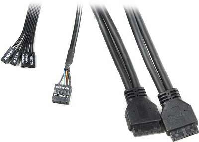 Корпус SilverStone Kublai SST-KL07B, черный, ATX (SST-KL07B)