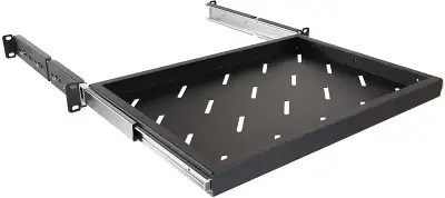 Полка выдвижная NTSS NTSS-MSKB-FS-600-BL 1U нагр.:20кг. 19