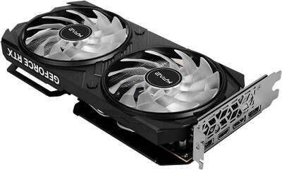Видеокарта KFA2 GeForce RTX 4060 X Black 8Gb DDR6 [46NSL8MD8MEK]