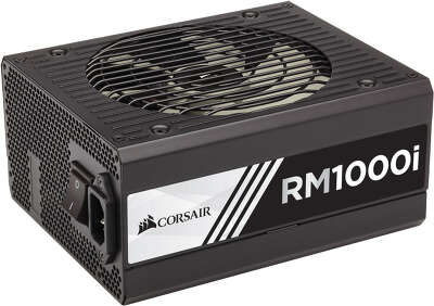 Блок питания 1000W Corsair RM1000i [CP-9020084-EU], 80+ Gold, модульный