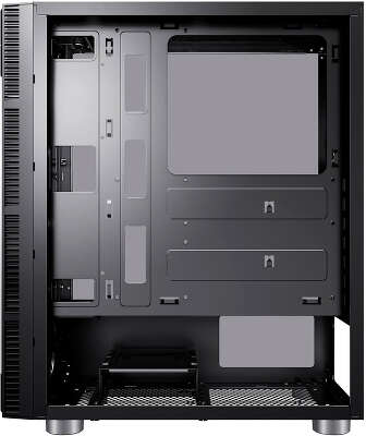 корпус Accord 3407 black w/o PSU ATX 8x120mm 2xUSB2.0 1xUSB3.0 audio bott PSU