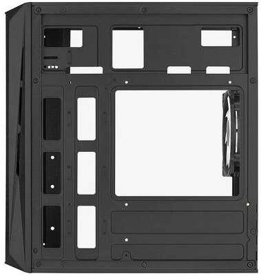 Корпус MiniTower AEROCOOL CS-107-A-BK-V2 black (mATX, без БП, 2xUSB Type-A) (4710562759389)