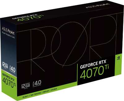 Видеокарта ASUS NVIDIA nVidia GeForce RTX 4070Ti PROART-RTX4070TI-O12G 12Gb DDR6X PCI-E HDMI, 3DP