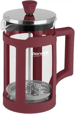 Френч-пресс Rondell Stripes RDS-1641 0.6л красный