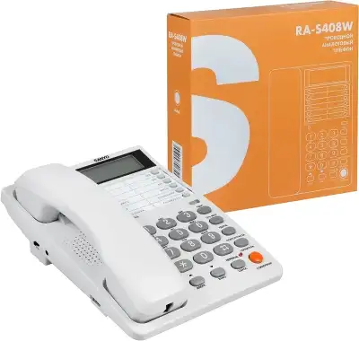 Телефон проводной Sanyo RA-S408W белый