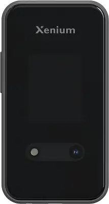 Мобильный телефон Xenium X680 темно-серый раскладной 2Sim 2.8