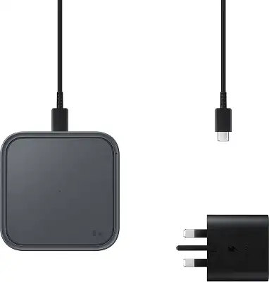 Беспроводное зар./устр. Samsung EP-P2400 15W 2.77A (QC) USB Type-C для Samsung черный (EP-P2400TBEGEU)