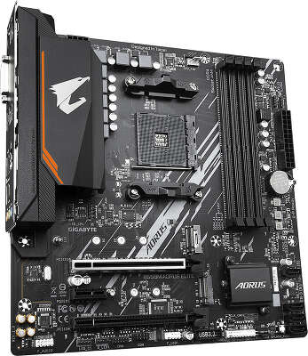 Материнская плата mATX LGAAM4 GIGABYTE B550M AORUS ELITE