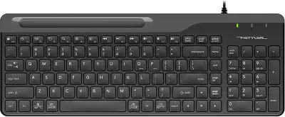 Клавиатура A4Tech Fstyler FK25 черный/серый USB slim