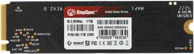 Накопитель SSD Kingspec PCIe 3.0 x4 1TB NE-1TB M.2 2280