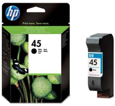 Картридж HP 45 струйный черный увеличенной емкости (930 стр)