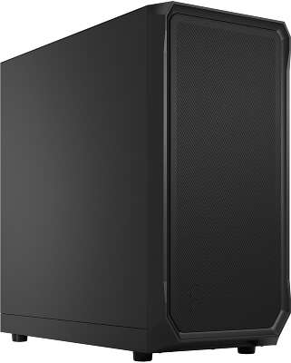 Корпус Fractal Design Focus 2 Black Solid, черный, ATX, Без БП (FD-C-FOC2A-07)