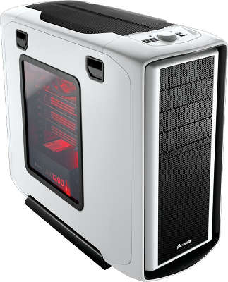 Корпус MiddleTower Corsair CC600TWM-WHT White-Black, ATX, без БП