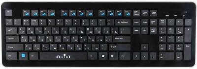 Клавиатура беспроводная USB Oklick 870S, чёрная (ТОВАР УЦЕНЁН)
