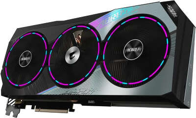 Видеокарта GIGABYTE NVIDIA nVidia GeForce RTX 4090 AORUS MASTER 24GB 24Gb DDR6X PCI-E HDMI, 3DP