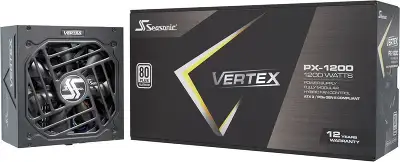 Блок питания Seasonic ATX 1200W VERTEX PX-1200 80+ platinum (20+4pin) APFC 135mm fan 18xSATA Cab Manag RTL