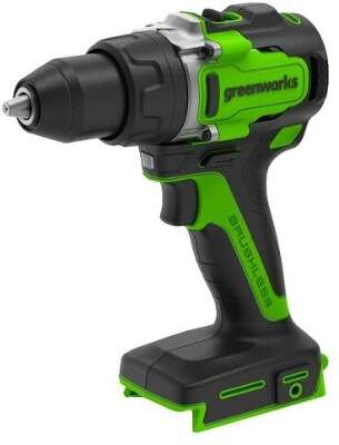 Greenworks GD24DD90 Дрель-шуруповерт аккумуляторная,  24V, 90 Нм, бесщеточная, без АКБ и ЗУ [3707507]
