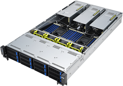 Сервер ASUS RS720-E11-RS12U, 2U, 2 x LGA4677, 32 DIMM DDR5, 12 x 3.5”/2.5