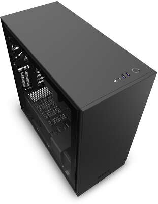Корпус NZXT H710i Black, черный, ATX, Без БП (CA-H710I-B1)