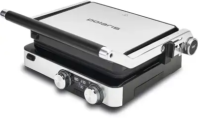 Электрогриль Polaris PGP 2302D 2000Вт серебристый