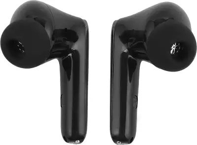 Гарнитура вкладыши Deppa Air Onyx черный беспроводные bluetooth в ушной раковине (44208)
