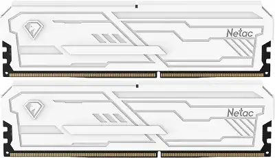 Оперативная память Netac Shadow III DDR5-6000 (PC5-48000) 32GB (2x16GB) C30 30-38-38-76 1.4V XMP Dual DIMM White
