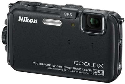 Цифровая фотокамера Nikon COOLPIX AW100 Black