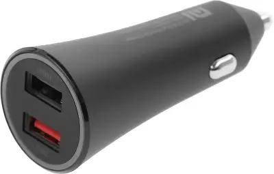 Автомобильное зар./устр. Xiaomi Mi 37W Dual-Port Car Charger 37W 3A+2A 2xUSB универсальное черный (GDS4147GL)