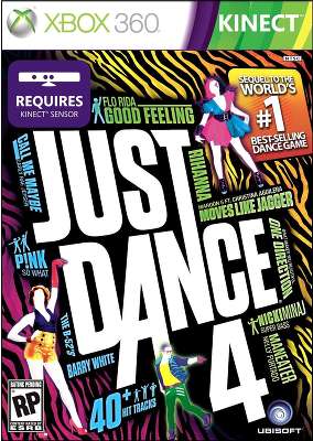 Игра для Xbox 360 Just dance 4 (только для MS Kinect)