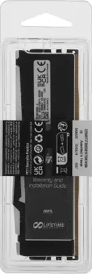Память DDR5 8GB 5600MHz Kingston KF556C40BBA-8 Fury Beast RGB RTL Gaming PC5-44800 CL40 DIMM 288-pin 1.25В single rank с радиатором Ret
