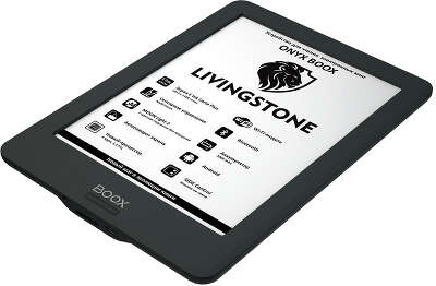 Электронная книга 6" ONYX Boox LIVINGSTONE, WiFi, чёрная