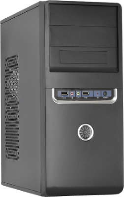 Корпус Miditower ATX FOX 2801-BS, 450W, Черный